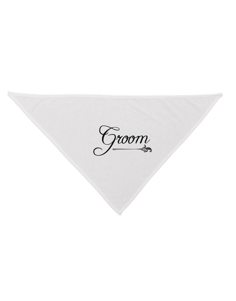 TooLoud Groom Dog Bandana 26 Inch-Dog Bandana-TooLoud-White-One-Size-Fits-Most-Davson Sales