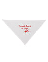 Tu Eres La Llave De Mi Corazon Dog Bandana 26 by TooLoud-Dog Bandana-TooLoud-White-One-Size-Fits-Most-Davson Sales