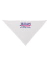 Hillary A Strong Woman Dog Bandana 26-Dog Bandana-TooLoud-White-One-Size-Fits-Most-Davson Sales