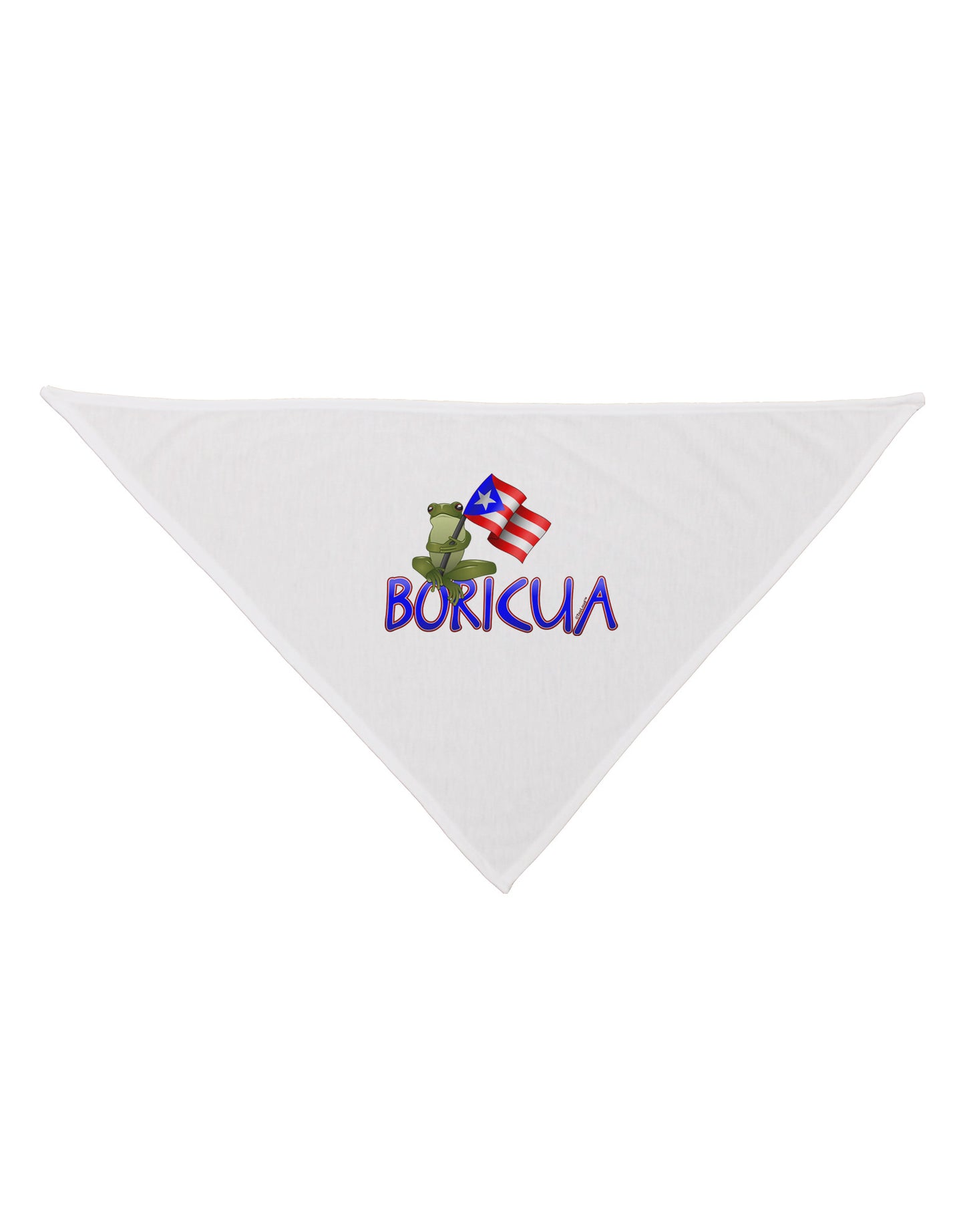 Coqui Boricua Dog Bandana 26-Dog Bandana-TooLoud-White-One-Size-Fits-Most-Davson Sales