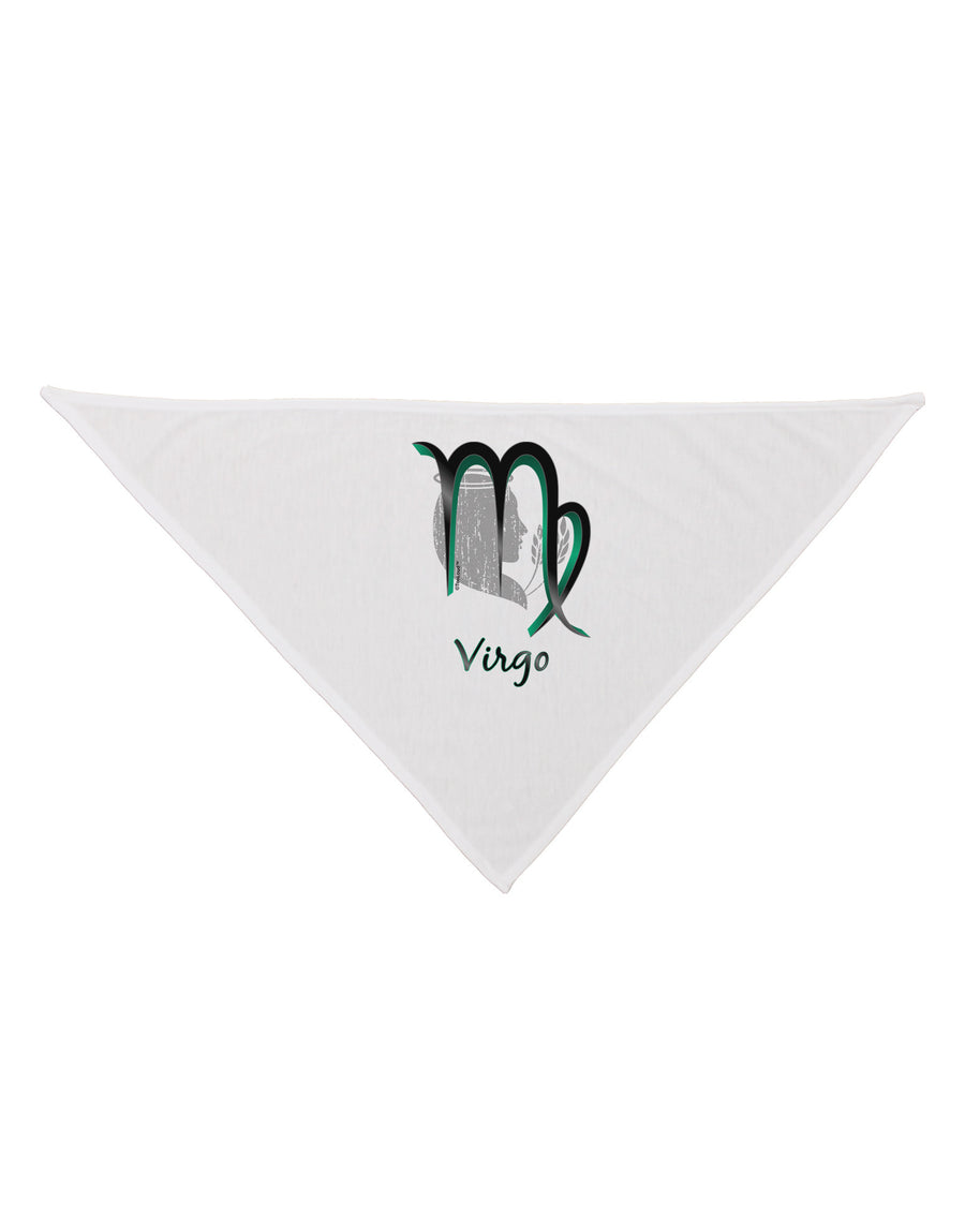 Virgo Symbol Dog Bandana 26-Dog Bandana-TooLoud-White-One-Size-Fits-Most-Davson Sales