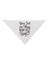 Personalized Bachelorette Party - Last Fling Before the Ring Dog Bandana 26-Dog Bandana-TooLoud-White-One-Size-Fits-Most-Davson Sales