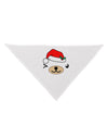 Kyu-T Face Beartholomea Santa Girl Bear Dog Bandana 26-Dog Bandana-TooLoud-White-One-Size-Fits-Most-Davson Sales