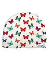 Pretty Butterflies AOP Adult Fleece Beanie Cap Hat All Over Print