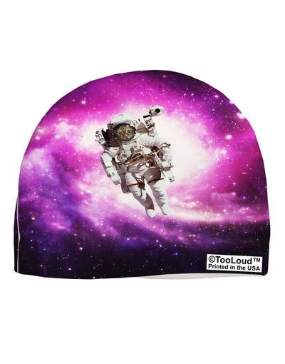 Astronaut Cat AOP Adult Fleece Beanie Cap Hat All Over Print