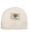 Eye For An Eye Gandhi Child Fleece Beanie Cap Hat by TooLoud-Beanie-TooLoud-White-One-Size-Fits-Most-Davson Sales