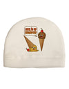 Suck It Up Buttercup Icecream Adult Fleece Beanie Cap Hat-Beanie-TooLoud-White-One-Size-Fits-Most-Davson Sales