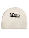 Mom Since (Your Year Personalized) Design Child Fleece Beanie Cap Hat by TooLoud-Beanie-TooLoud-White-One-Size-Fits-Most-Davson Sales