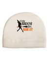 Ride It Orange Adult Fleece Beanie Cap Hat-Beanie-TooLoud-White-One-Size-Fits-Most-Davson Sales