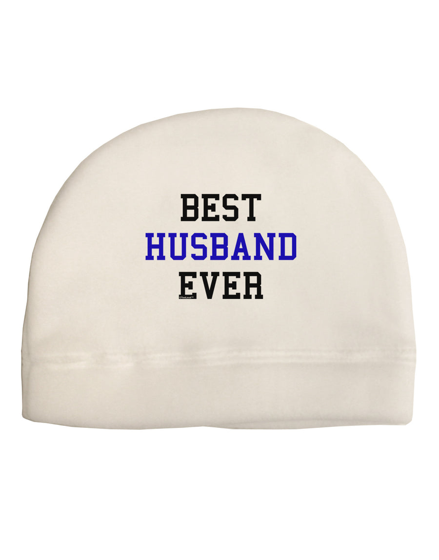 Best Husband Ever Adult Fleece Beanie Cap Hat-Beanie-TooLoud-White-One-Size-Fits-Most-Davson Sales