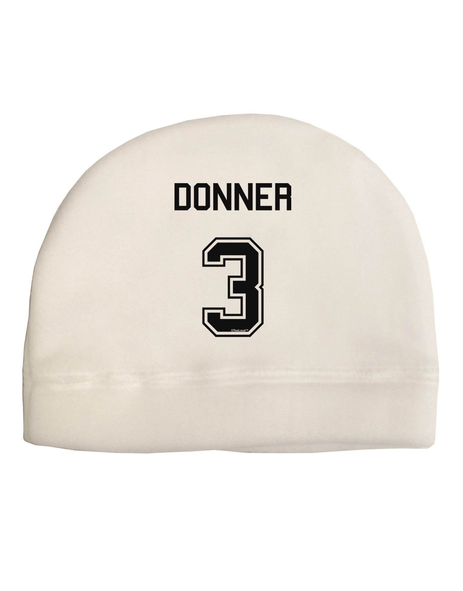 Reindeer Jersey - Donner 3 Adult Fleece Beanie Cap Hat-Beanie-TooLoud-White-One-Size-Fits-Most-Davson Sales
