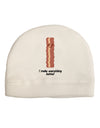 Bacon - I Make Everything Better Child Fleece Beanie Cap Hat-Beanie-TooLoud-White-One-Size-Fits-Most-Davson Sales