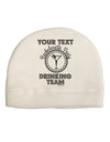 Personalized -Name- Bachelorette Party Drinking Team Adult Fleece Beanie Cap Hat-Beanie-TooLoud-White-One-Size-Fits-Most-Davson Sales