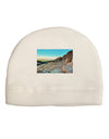 CO Rockies View Adult Fleece Beanie Cap Hat-Beanie-TooLoud-White-One-Size-Fits-Most-Davson Sales