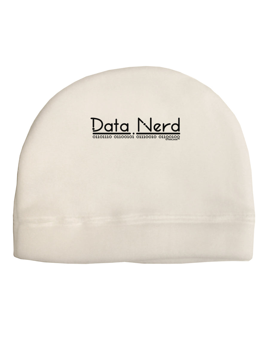 Data Nerd Adult Fleece Beanie Cap Hat by TooLoud-Beanie-TooLoud-White-One-Size-Fits-Most-Davson Sales