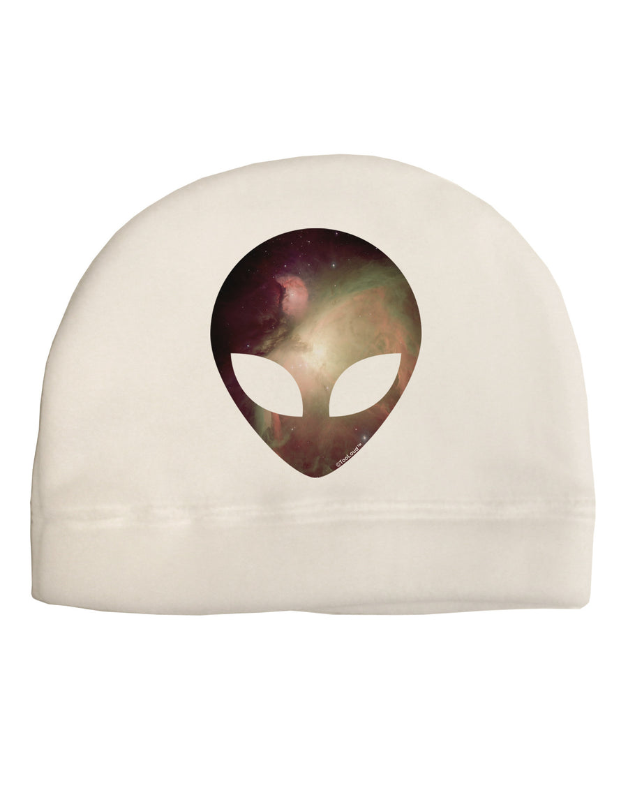 Extraterrestrial Face - Space #2 Child Fleece Beanie Cap Hat by TooLoud-Beanie-TooLoud-White-One-Size-Fits-Most-Davson Sales