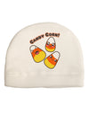Cute Kawaii Candy Corn Halloween Adult Fleece Beanie Cap Hat-Beanie-TooLoud-White-One-Size-Fits-Most-Davson Sales