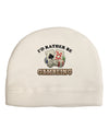 I'd Rather Be Gambling Adult Fleece Beanie Cap Hat-Beanie-TooLoud-White-One-Size-Fits-Most-Davson Sales