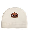 Cute Chestnut Design - Christmas Child Fleece Beanie Cap Hat-Beanie-TooLoud-White-One-Size-Fits-Most-Davson Sales