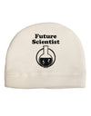 Future Scientist Distressed Adult Fleece Beanie Cap Hat-Beanie-TooLoud-White-One-Size-Fits-Most-Davson Sales