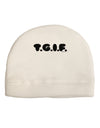 Thank God It's Friday - TGIF Adult Fleece Beanie Cap Hat by TooLoud-Beanie-TooLoud-White-One-Size-Fits-Most-Davson Sales