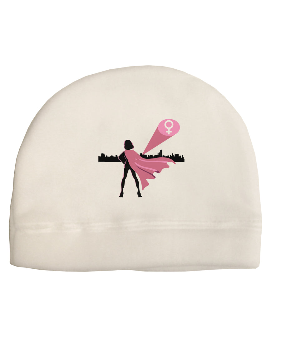 Girl Power Women's Empowerment Child Fleece Beanie Cap Hat by TooLoud-Beanie-TooLoud-White-One-Size-Fits-Most-Davson Sales