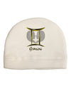 Gemini Symbol Child Fleece Beanie Cap Hat-Beanie-TooLoud-White-One-Size-Fits-Most-Davson Sales