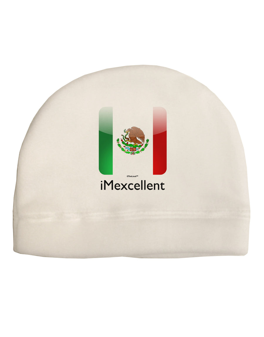 iMexcellent Icon - Cinco de Mayo Adult Fleece Beanie Cap Hat-Beanie-TooLoud-White-One-Size-Fits-Most-Davson Sales