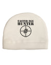 Easter Egg Hunter Distressed Adult Fleece Beanie Cap Hat by TooLoud-Beanie-TooLoud-White-One-Size-Fits-Most-Davson Sales