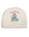 Happy Easter Gel Look Print Child Fleece Beanie Cap Hat-Beanie-TooLoud-White-One-Size-Fits-Most-Davson Sales