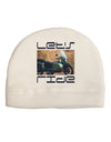 Lets Ride Sidecar Motorcycle Adult Fleece Beanie Cap Hat-Beanie-TooLoud-White-One-Size-Fits-Most-Davson Sales