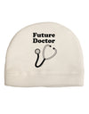 Future Doctor Adult Fleece Beanie Cap Hat-Beanie-TooLoud-White-One-Size-Fits-Most-Davson Sales