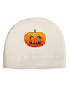 Jack-O-Lantern Watercolor Adult Fleece Beanie Cap Hat-Beanie-TooLoud-White-One-Size-Fits-Most-Davson Sales