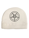 Sigil of Baphomet Child Fleece Beanie Cap Hat by-Beanie-TooLoud-White-One-Size-Fits-Most-Davson Sales