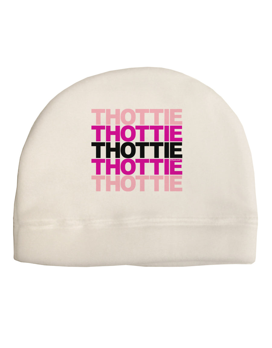 THOTTIE Adult Fleece Beanie Cap Hat-Beanie-TooLoud-White-One-Size-Fits-Most-Davson Sales