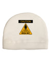 Slippery When Wet Adult Fleece Beanie Cap Hat-Beanie-TooLoud-White-One-Size-Fits-Most-Davson Sales