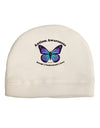 Autism Awareness - Puzzle Piece Butterfly Child Fleece Beanie Cap Hat-Beanie-TooLoud-White-One-Size-Fits-Most-Davson Sales