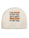 I Can Explain It For You Child Fleece Beanie Cap Hat-Beanie-TooLoud-White-One-Size-Fits-Most-Davson Sales