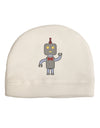 Cute Robot Male Child Fleece Beanie Cap Hat-Beanie-TooLoud-White-One-Size-Fits-Most-Davson Sales