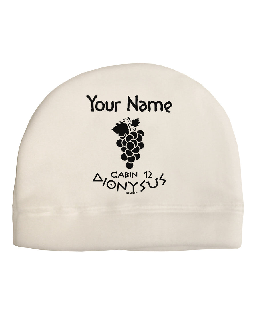 Personalized Cabin 12 Dionysus Adult Fleece Beanie Cap Hat by-Beanie-TooLoud-White-One-Size-Fits-Most-Davson Sales