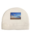 Garden of the Gods Colorado Child Fleece Beanie Cap Hat-Beanie-TooLoud-White-One-Size-Fits-Most-Davson Sales