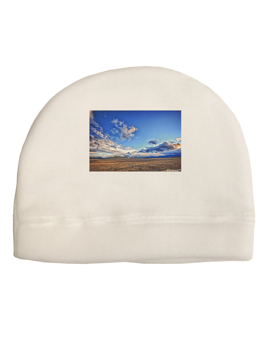 Garden of the Gods Colorado Child Fleece Beanie Cap Hat-Beanie-TooLoud-White-One-Size-Fits-Most-Davson Sales