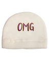 OMG Child Fleece Beanie Cap Hat by TooLoud-Beanie-TooLoud-White-One-Size-Fits-Most-Davson Sales