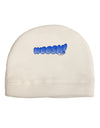 Onomatopoeia WOOSH Child Fleece Beanie Cap Hat-Beanie-TooLoud-White-One-Size-Fits-Most-Davson Sales