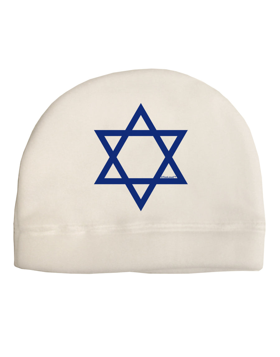 Jewish Star of David Child Fleece Beanie Cap Hat by TooLoud-Beanie-TooLoud-White-One-Size-Fits-Most-Davson Sales