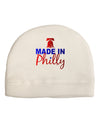 Made In Philly Adult Fleece Beanie Cap Hat-Beanie-TooLoud-White-One-Size-Fits-Most-Davson Sales