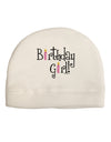 Birthday Girl - Birthday Candles Adult Fleece Beanie Cap Hat by TooLoud-Beanie-TooLoud-White-One-Size-Fits-Most-Davson Sales