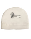 The Weak Can Never Forgive Adult Fleece Beanie Cap Hat-Beanie-TooLoud-White-One-Size-Fits-Most-Davson Sales