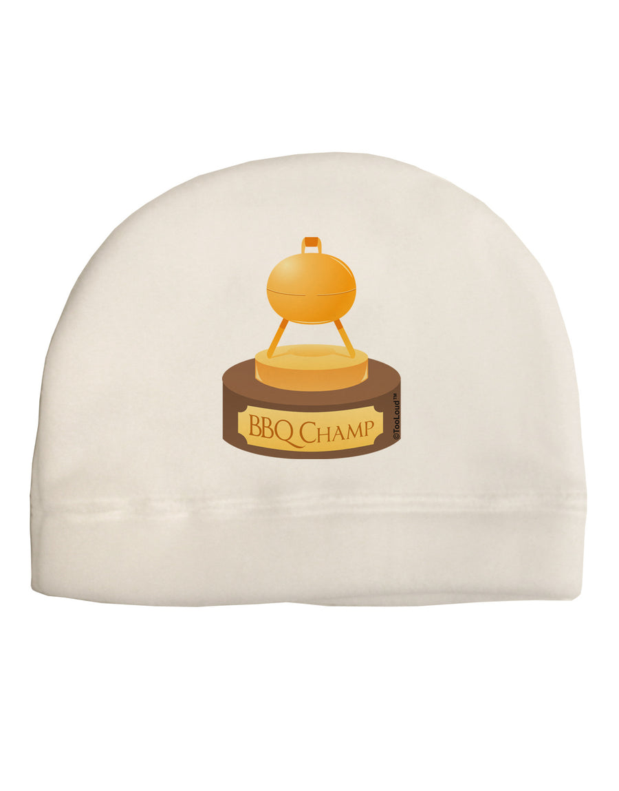 BBQ Champ - Golden Grill Trophy Child Fleece Beanie Cap Hat by TooLoud-Beanie-TooLoud-White-One-Size-Fits-Most-Davson Sales