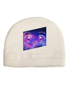 Cute Cosmic Eyes Child Fleece Beanie Cap Hat-Beanie-TooLoud-White-One-Size-Fits-Most-Davson Sales